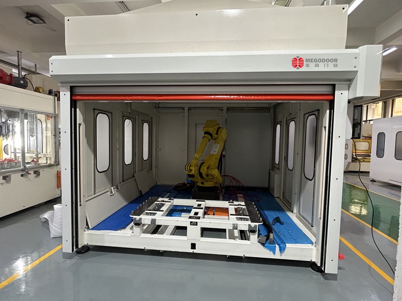 機(jī)器人設(shè)備防護(hù)快速門(mén)：高效、安全的工業(yè)解決方案插圖